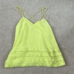 Candie's Neon Yellow Spaghetti Strap Top | Candie's | Tank Top | Y2K